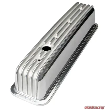Trans-Dapt Performance FINNED-STYLE Retro Valve Covers; TALL; 1987-1999 CHEVROLET 5.0/5.7L- ALUMINUM Chevrolet 5.7L V8 - 6606