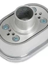 Trans-Dapt Performance Finned Aluminum Push-In Breather; Fits Covers With 1.25 in. HolesPolished/Satin                                     - 6617 - Image 3