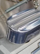 Trans-Dapt Performance Finned Aluminum Push-In Breather; Fits Covers With 1.25 in. HolesPolished/Satin                                     - 6617 - Image 2