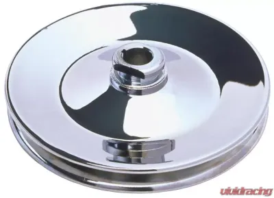 Trans-Dapt Performance POWER STEERING Pulley, 1967-84 Chevy/GMC-CHROME - 6913