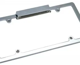 Trans-Dapt Performance LICENSE PLATE FRAME with LIGHT-CHROME
