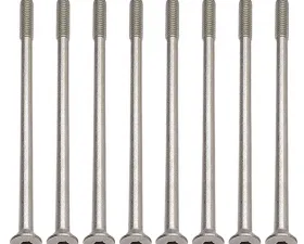 Trans-Dapt Performance TALL ALUMINUM (only) Center Bolt Valve Cover Bolts (8 bolts)-STAINLESS STEEL