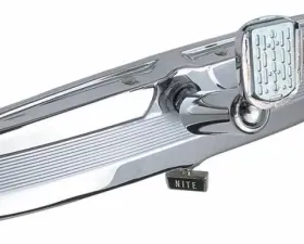 Trans-Dapt Performance REAR VIEW MIRROR; Day/night Lever; 9-3/4 in. Wide-CHROME