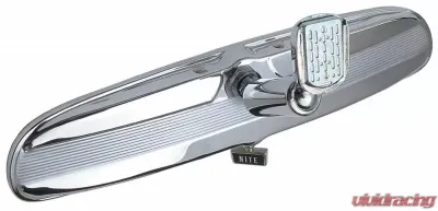 Trans-Dapt Performance REAR VIEW MIRROR; Day/night Lever; 9-3/4 in. Wide-CHROME - 6975