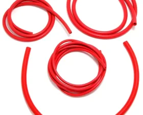 Trans-Dapt Performance VACUUM HOSE (silicone); RED: 3, 6, 8 and 10mm Diameter Assortment