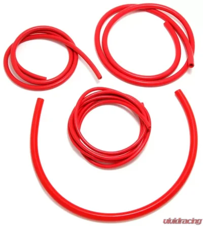 Trans-Dapt Performance VACUUM HOSE (silicone); RED: 3, 6, 8 and 10mm Diameter Assortment - 6997