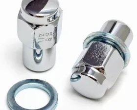 Trans-Dapt Performance MAG LUG NUTS; 1/2 in. RHs; .684 in. Dia. Shank; 1.56 in. Tall (5 pcs.)-CHROME
