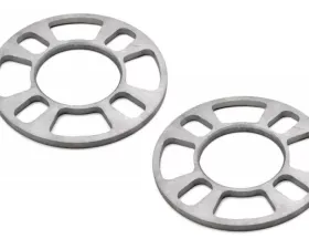 Trans-Dapt Performance 4 LUG Disc Brake Spacers; 4 in. to 4-1/2 in. Bolt Circle Dia; 1/4 in. Thick (Pr)