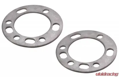 Trans-Dapt Performance 6 LUG Disc Brake Spacers; 5-1/2 in. Bolt Circle Diameter; 1/4 in. Thick (Pr) - 7107