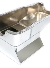 Trans-Dapt Performance SB FORD OIL PAN 1965-1987 260-289-302 7QT FRONT SUMP CHROME                                     - 7416 - Image 3