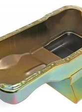 Trans-Dapt Performance SB FORD OIL PAN 1965-1987 260-289-302 7QT FRONT SUMP ZINC                                     - 7417 - Image 2