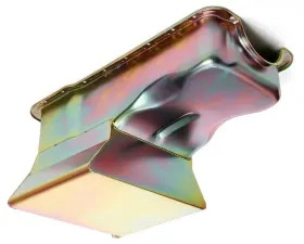 Trans-Dapt Performance SB FORD OIL PAN 1965-1987 260-289-302 7QT FRONT SUMP ZINC