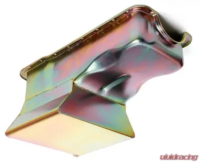 Trans-Dapt Performance SB FORD OIL PAN 1965-1987 260-289-302 7QT FRONT SUMP ZINC - 7417