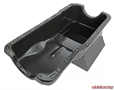 Trans-Dapt Performance SB FORD OIL PAN 1965-1987 260-289-302 7QT FRONT SUMP BLACK - 7418