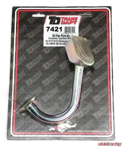 Trans-Dapt Performance SB FORD 302W OIL PAN PICKUP for 1172 7416, 7417, 7418 - 7421