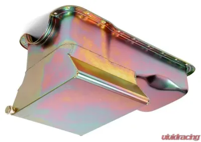 Trans-Dapt Performance SB FORD OIL PAN 1965-1987 351W 8QT FRONT SUMP ZINC - 7474