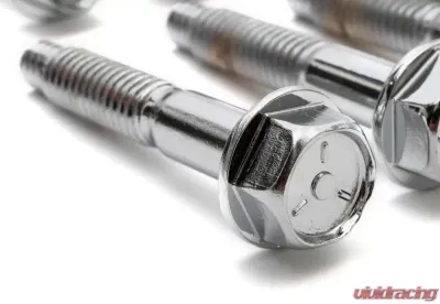Trans-Dapt Performance INTAKE MANIFOLD BOLTS; 5/16 in.-18 X 1-3/4 in. Hex Head (8 bolts)-CHROME - 7565