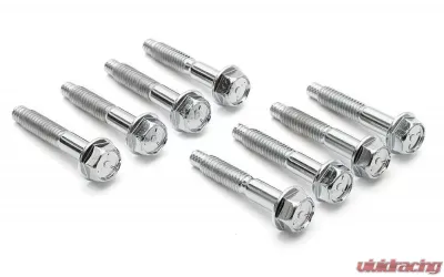 Trans-Dapt Performance INTAKE MANIFOLD BOLTS; 5/16 in.-18 X 1-3/4 in. Hex Head (8 bolts)-CHROME - 7565