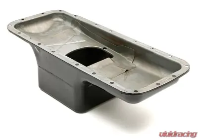 Trans-Dapt Performance 1966-Up Mopar 361-440 B and RB, 426 OEM-Style Oil Pan- Asphalt Black (7 Qt) - 7573