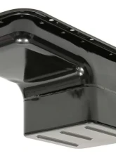 Trans-Dapt Performance 1966-Up Mopar 361-440 B and RB, 426 OEM-Style Oil Pan- Asphalt Black (7 Qt)                                     - 7573 - Image 4