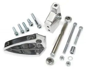 Trans-Dapt Performance Air Conditioning Bracket Set; '55-68 SB Chevy (short water pump)-Billet Aluminum Chevrolet