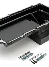 Trans-Dapt Performance Black LS Swap Oil Pan/Filter Reocation Kit - Single Filter | Vertical Port                                     - 180 - Image 2