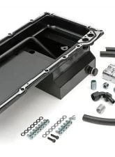 Trans-Dapt Performance Black LS Swap Oil Pan/Filter Reocation Kit - Single Filter | Horizontal Port                                     - 181 - Image 3