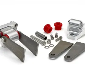 Trans-Dapt Performance BILLET ALUMINUM ENGINE MOUNT; SB & BB CHEVY ENGINE; POLYURETHANE BUSHINGS