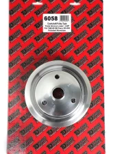 Trans-Dapt Performance CRANKSHAFT Pulley; 3 Groove; 55-68 CHEVROLET 283-350; LONG W/P- Pol. ALUMINUM Chevrolet Truck 1959 4.6L V8                                     - 6058 - Image 5