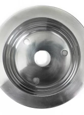 Trans-Dapt Performance CRANKSHAFT Pulley; 3 Groove; 55-68 CHEVROLET 283-350; LONG W/P- Pol. ALUMINUM Chevrolet Truck 1959 4.6L V8                                     - 6058 - Image 2