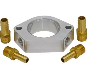 Trans-Dapt Performance 1 IN. BILLET WATER NECK RISER WITH 3/8 IN. NPT PORTS