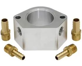 Trans-Dapt Performance 2 IN. BILLET WATER NECK RISER WITH 3/8 IN. NPT PORTS