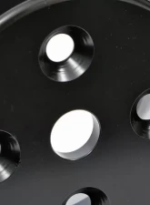 Trans-Dapt Performance ALUMINUM BB CHEVY WATER PUMP PULLEY; 2 GROOVE; LONG WATER PUMP- BLACK FINISH                                     - 7132 - Image 2