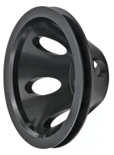 Trans-Dapt Performance ALUMINUM BB CHEVY WATER PUMP PULLEY; 1 GROOVE; SHORT WATER PUMP- BLACK FINISH                                     - 7134 - Image 4