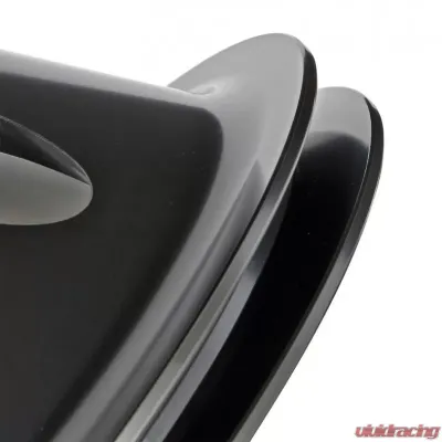 Trans-Dapt Performance ALUMINUM BB CHEVY WATER PUMP PULLEY; 1 GROOVE; SHORT WATER PUMP- BLACK FINISH - 7134