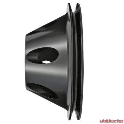 Trans-Dapt Performance ALUMINUM SB CHEVY WATER PUMP PULLEY; 1 GROOVE; SHORT WATER PUMP- BLACK FINISH - 7140