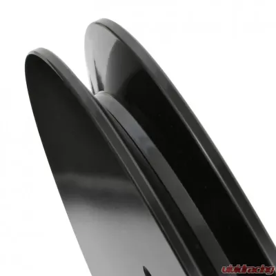 Trans-Dapt Performance ALUMINUM SB CHEVY CRANKSHAFT PULLEY; 1 GROOVE; SHORT WATER PUMP- BLACK FINISH - 7142