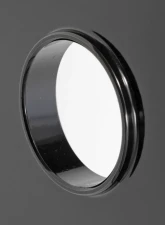 Trans-Dapt Performance ALUMINUM SB CHEVY CRANKSHAFT PULLEY; 2 GROOVE; SHORT WATER PUMP- BLACK FINISH                                     - 7143 - Image 2