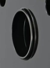 Trans-Dapt Performance ALUMINUM SB CHEVY CRANKSHAFT PULLEY; 1 GROOVE; LONG WATER PUMP- BLACK FINISH                                     - 7146 - Image 2