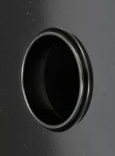 Trans-Dapt Performance ALUMINUM SB CHEVY CRANKSHAFT PULLEY; 3 GROOVE; LONG WATER PUMP- BLACK FINISH                                     - 7148 - Image 2