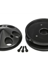 Trans-Dapt Performance ALUMINUM SB CHEVY ALTERNATOR PULLEY- BLACK FINISH                                     - 7149 - Image 5