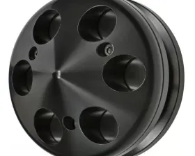 Trans-Dapt Performance ALUMINUM SB CHEVY ALTERNATOR PULLEY- BLACK FINISH