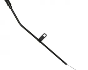 Trans-Dapt Performance BB MOPAR 383-440 DIPSTICK; ALUMINUM HANDLE, STEEL STICK/TUBE- BLACK FINISH