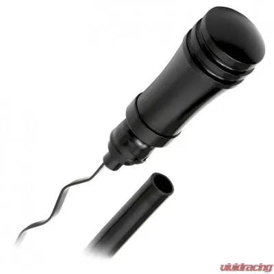 Trans-Dapt Performance PONTIAC V8 (NOT 389 OR 403) DIPSTICK; ALUMINUM HANDLE, STEEL STICK- BLACK FINISH - 7157