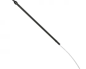 Trans-Dapt Performance SB MOPAR 318-360 DIPSTICK; OE-STYLE; STEEL HANDLE/STICK/TUBE- BLACK FINISH