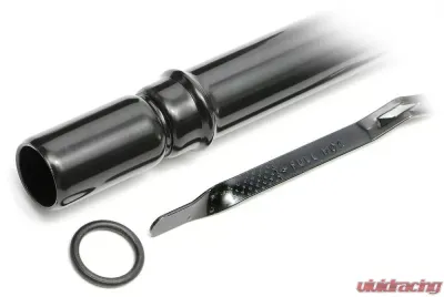 Trans-Dapt Performance CHEVY TH350 TRANS. DIPSTICK; 27 IN. LONG; ALUMINUM HANDLE/STEEL TUBE- BLACK - 7167
