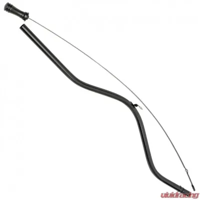 Trans-Dapt Performance CHEVY TH350 TRANS. DIPSTICK; 27 IN. LONG; ALUMINUM HANDLE/STEEL TUBE- BLACK - 7167