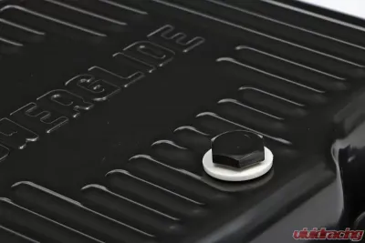 Trans-Dapt Performance POWERGLIDE TRANSMISSION PAN; STOCK DEPTH / STOCK CAPACITY; STEEL- BLACK FINISH - 7172
