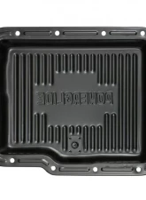 Trans-Dapt Performance POWERGLIDE TRANSMISSION PAN; STOCK DEPTH / STOCK CAPACITY; STEEL- BLACK FINISH                                     - 7172 - Image 5