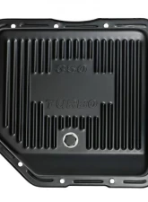 Trans-Dapt Performance TH350 TRANSMISSION PAN; STOCK DEPTH / STOCK CAPACITY; STEEL- BLACK FINISH                                     - 7173 - Image 2